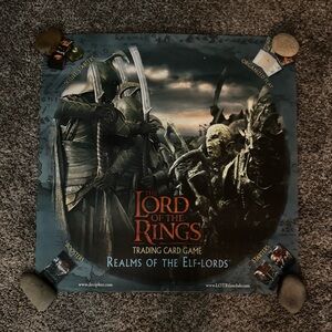 Lord Of The Rings Trading Card Game Original Poster 27x27